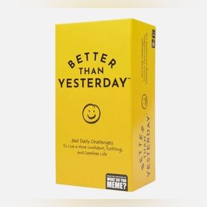 Better Than Yesterday 365 Daily Challenges NIB